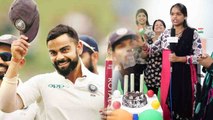 India Vs England 3rd Test: Female fans celebrate Virat Kohli's big win | वनइंडिया हिंदी