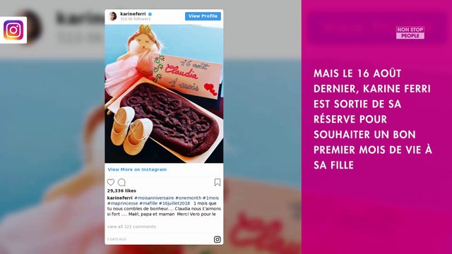 Karine Ferri maman sexy : elle dévoile son impressionnant décolleté sur Instagram (photo)