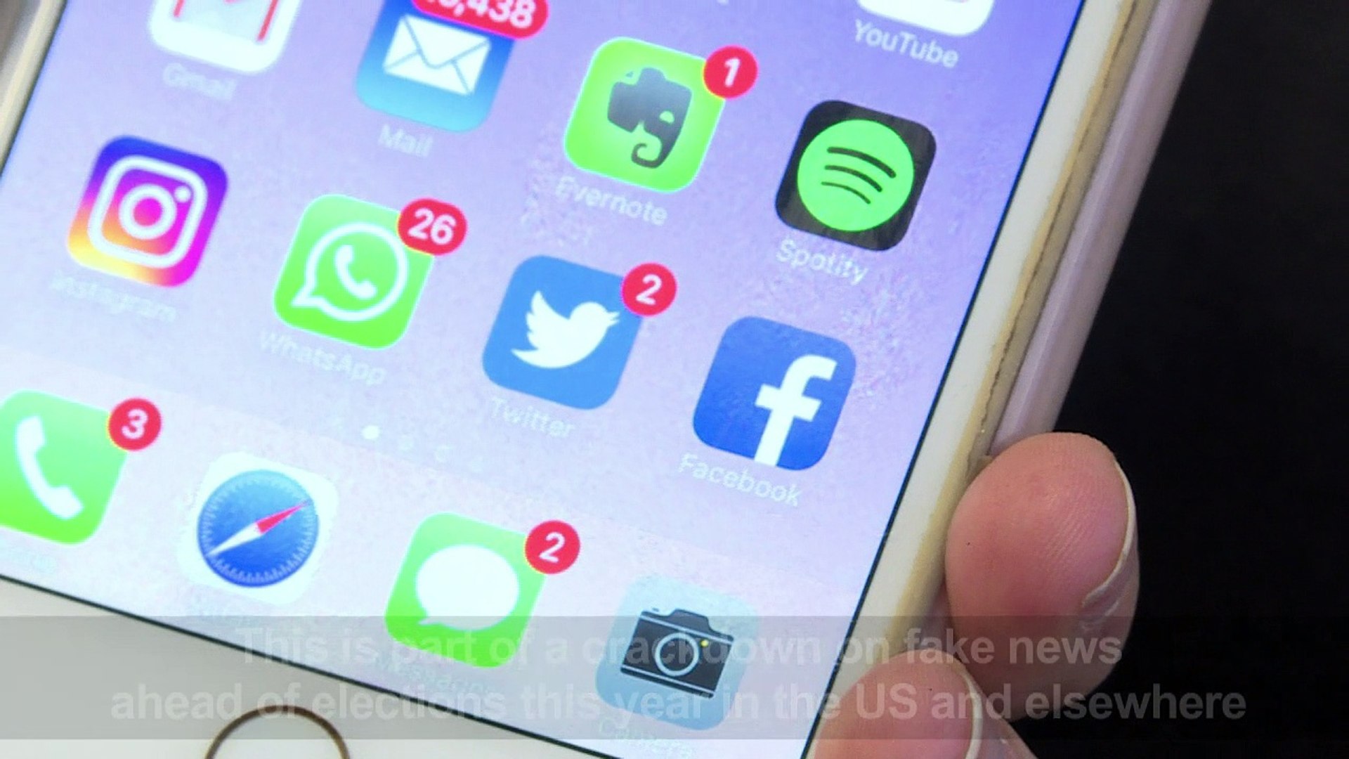 ⁣Facebook closes pages linked to misinformation campaigns