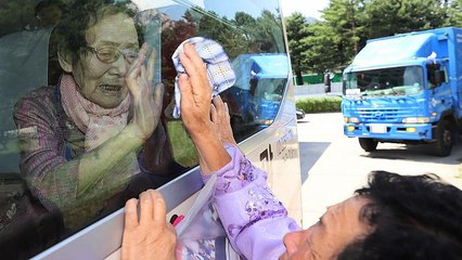 Watch: Koreans bid family members farewell after brief reunion