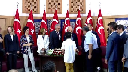 MHP Genel Başkanı Bahçeli, Bayramlaşma Programında Konuştu