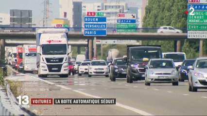 Automobile : le succès des voitures à boîte automatique