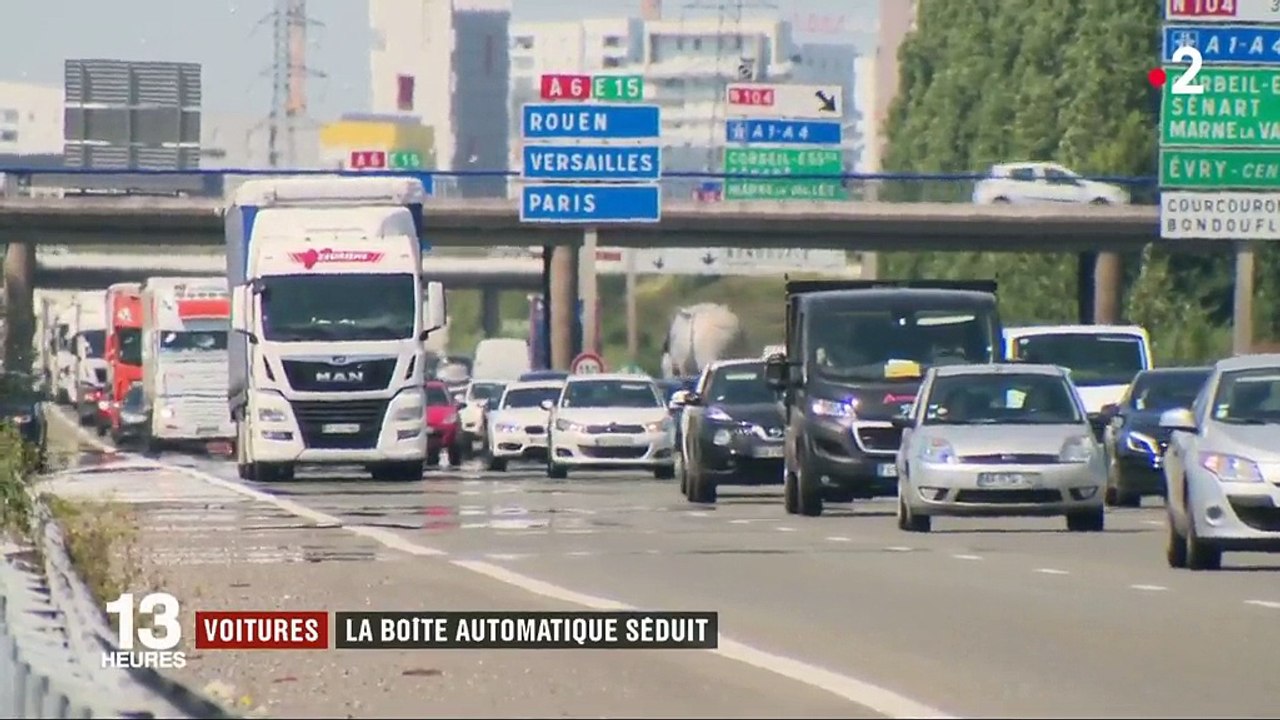 Automobile : le succès des voitures à boîte automatique