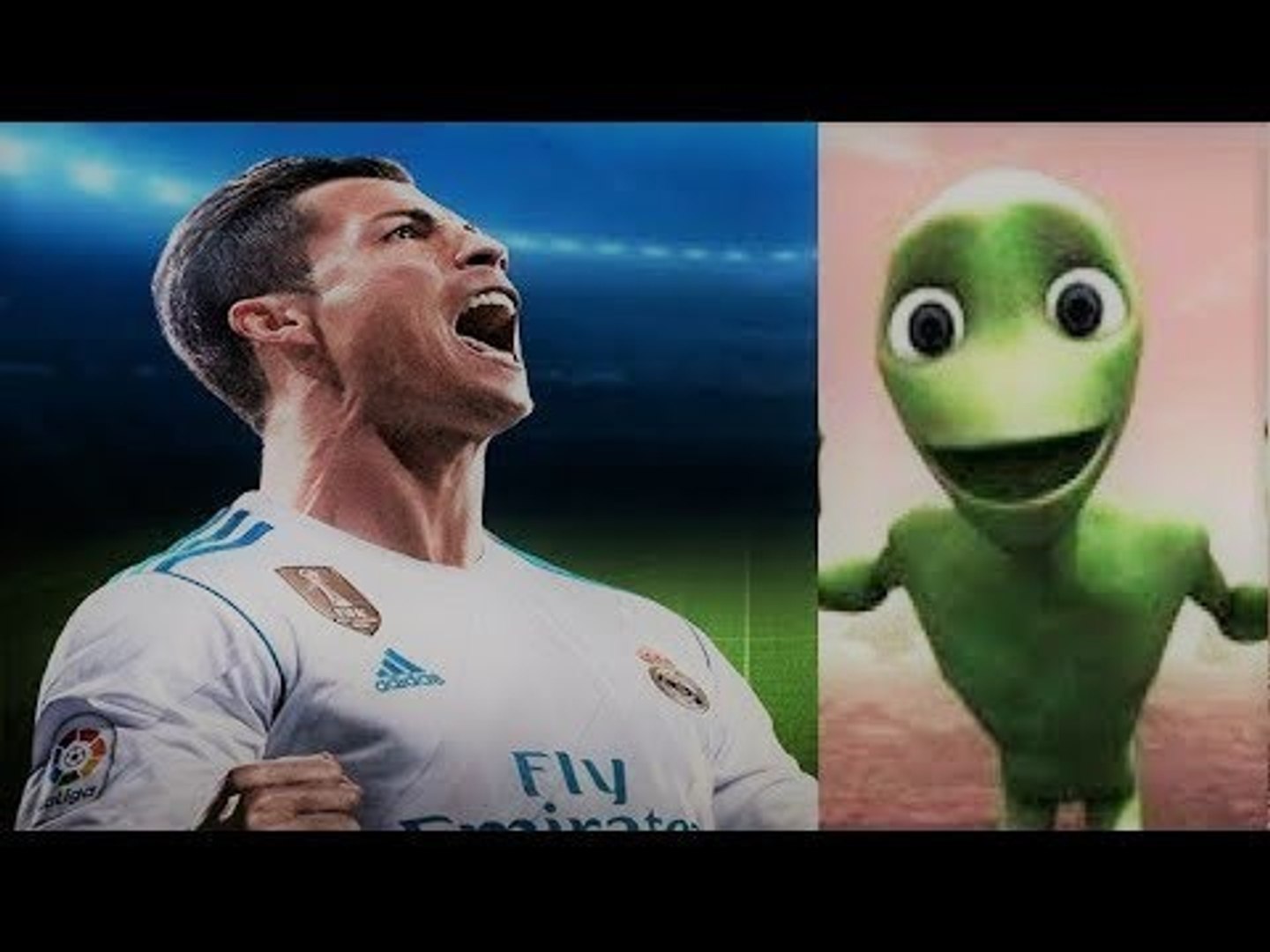 اهداف ومهارات كريستيانو رونالدو علي اغنيه المخلوق الفضائي {اغنية دام تو  كوسيتا} Dame Tu Cosita 2018 - video Dailymotion