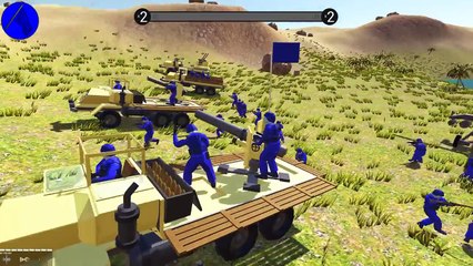 Amazing ANTI-UFO TANK vs ALIEN INVASION! (Ravenfield Best Mods)