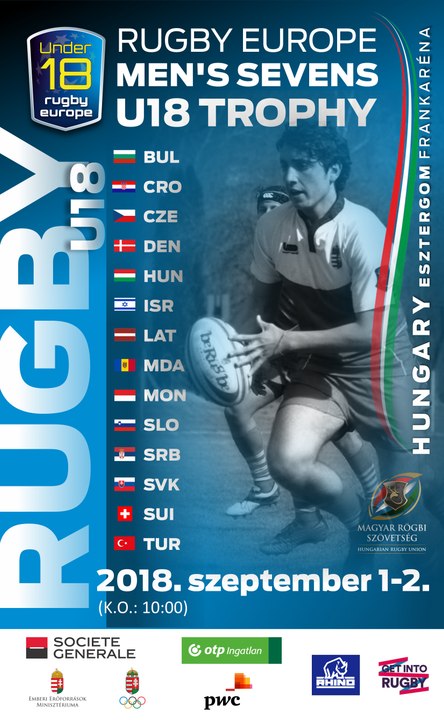 RUGBY EUROPE - U18 MEN's SEVENS TROPHY 2018 - ESZTERGOM