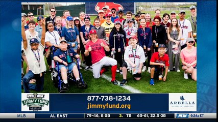 Sam Kennedy joins the 2018 WEEI/NESN Jimmy Fund Radio Telethon