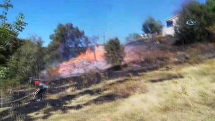 Çıkan Yangında Bayram Günü Evsiz Kaldılar