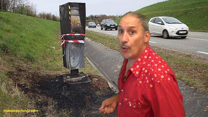 De + en + de radars vandalisés