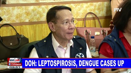 NEWS | DOH: Leptospirosis, dengue cases up