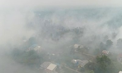 Kebakaran Lahan Gambut di Pontianak Diduga Disengaja