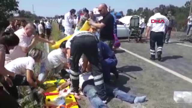 Samsun'da Hatalı Sollama Kazası 3 Ölü, 3 Yaralı