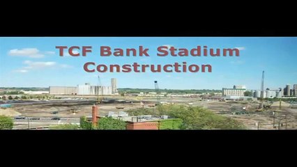 TCF Bank Stadium Construction Time Lapse