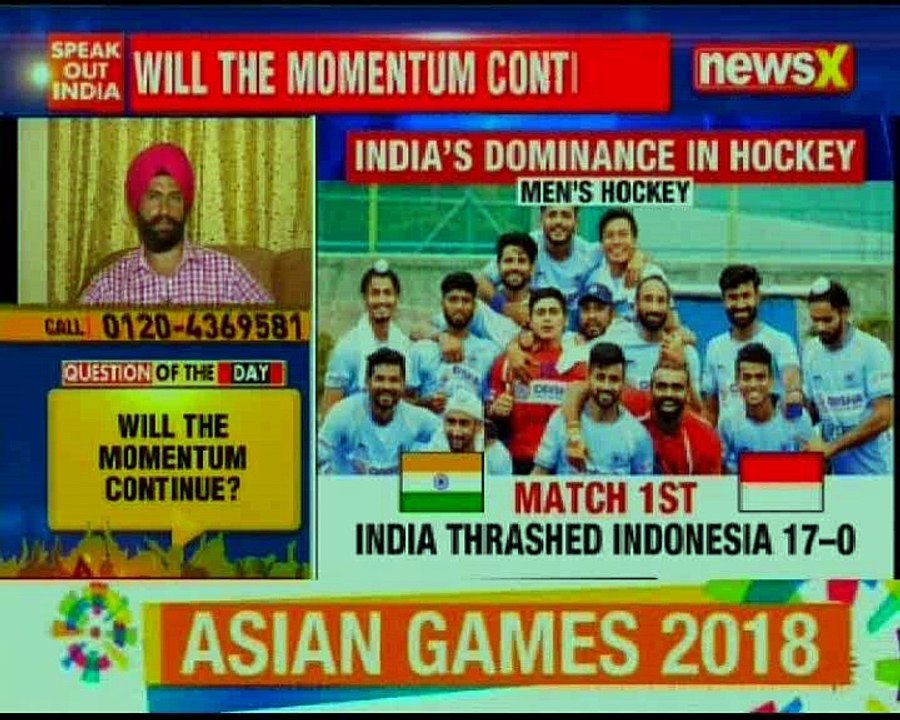 India continues its golden run at the 2018 Asia...