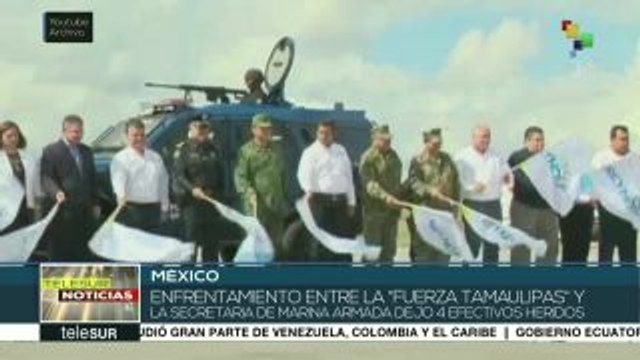 México: policías estatales disparan por error contra marinos