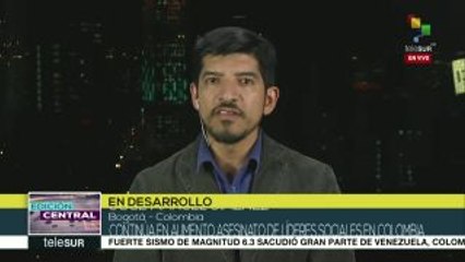 Colombia: ya son 149 los líderes sociales asesinados en 2018