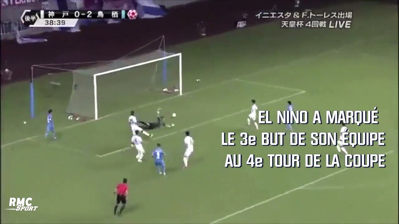 Torres plante son premier but au Japon (contre le club d'Iniesta)