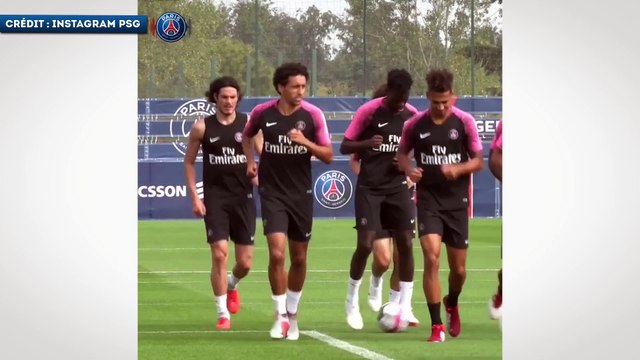 Le retour à l’entraînement en grande forme de Edinson Cavani !