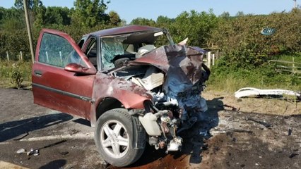 Samsun'da katliam gibi kaza:  4 ölü, 4 yaralı