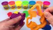 Learn Colors Play Doh Popsicle Ice Cream Peppa Pig Elmo Donald Duck Surprise Toys Disney P