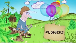 Learn English Flowers names with picture for children | flowers names for Kids in english