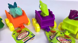DINOSAUR TRAIN RACERS COLLECTION WITH BUDDY TINY SHINY MORRIS ALVIN AND CORY UNBOXING TODD