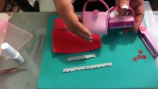 TUTORIAL DIY paso a paso bolsita de foamy recuerdo quinceaños