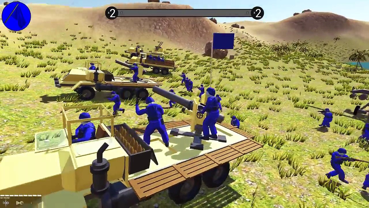 Amazing ANTI-UFO TANK vs ALIEN INVASION! (Ravenfield Best Mods)