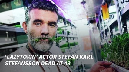 ‘LazyTown’ Actor Stefan Karl Stefansson Dead at 43