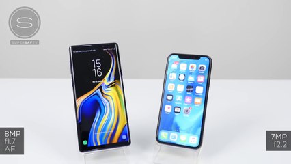 Galaxy Note 9 vs iPhone X Camera Test Comparison