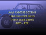 Axial AX90058 SCX10 II 1969 Chevrolet Blazer 1 10th Scale Electric 4WD - RTR