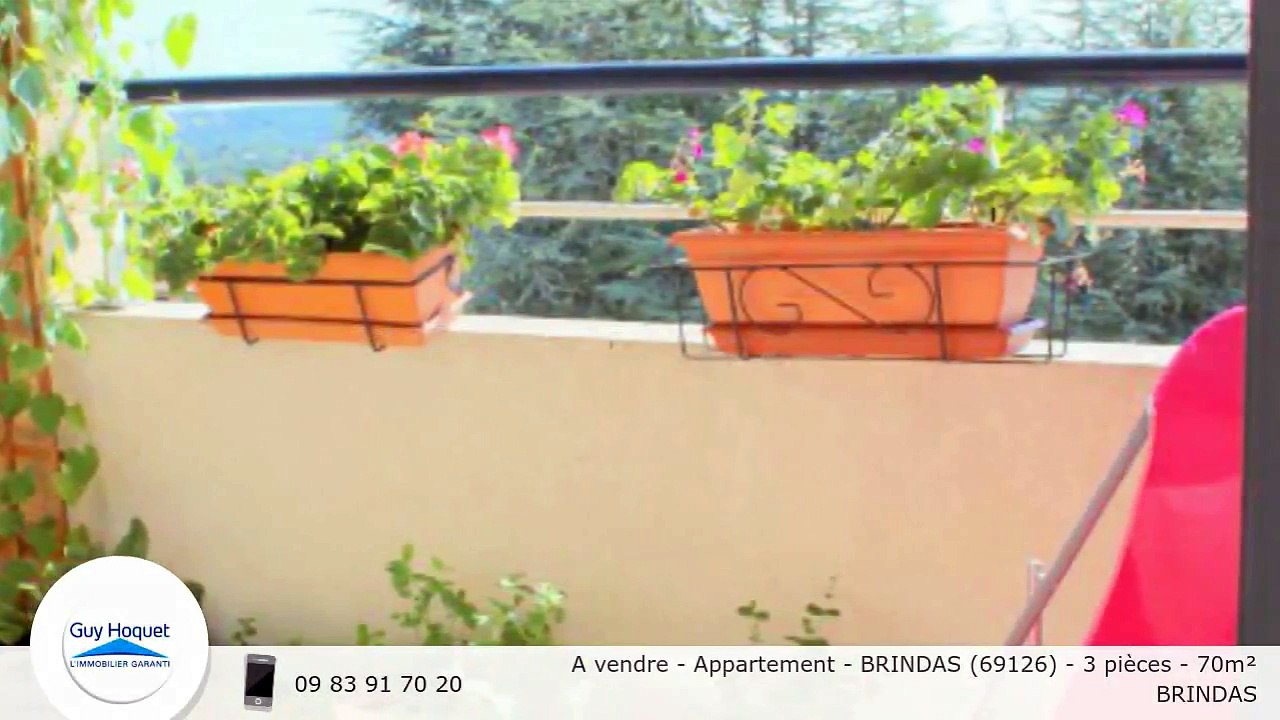 A vendre - Appartement - BRINDAS (69126) - 3 pièces - 70m²