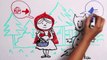 The Little Red Riding Hood and the bad Wolf Fairy Tales Full Story Story Time Baby Bedtime
