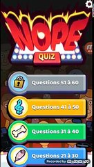 Nope Quiz/ Solutions de 41 à 50