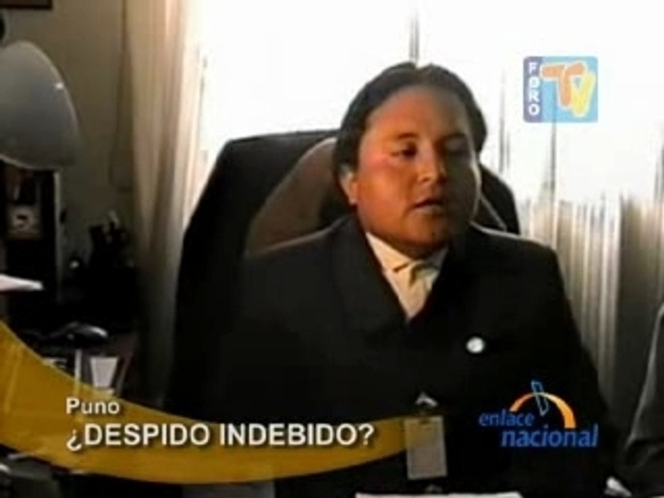 ¿DESPIDO INDEBIDO? - PUNO