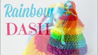 Rainbow Dash My Little Pony Doll Cake CAKE STYLE
