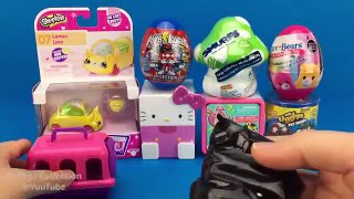 Surprise Eggs Toys Play Care Bears Hello Kitty Shopkins Cutie Cars