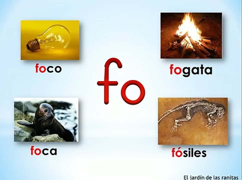 # 14 Sílabas fa fe fi fo fu Syllables With F