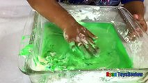 DANCING GOO Cornstarch and water Easy science experiment for kids