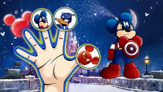 Spiderman Mickey Mouse Clubhouse finger family / Mickey Mouse Nursery Rhymes Songs