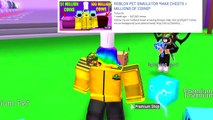 I Gave Her The GOLDEN DOMINUS PET And She SCREAMED! (Roblox Pet Simulator