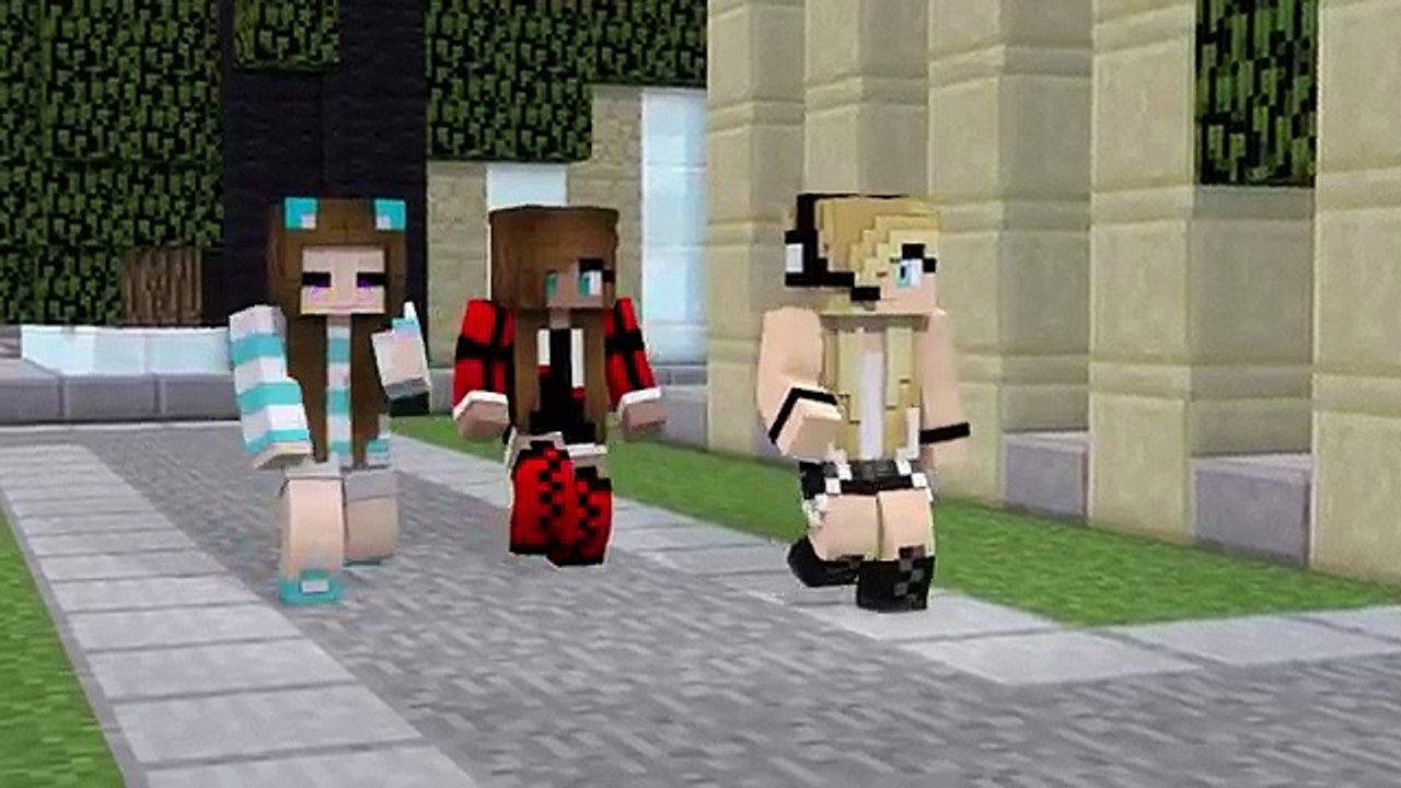 Minecraft / Song Psycho Girl 15 Psycho Girl vs Hacker Song A minecraft Video with Song