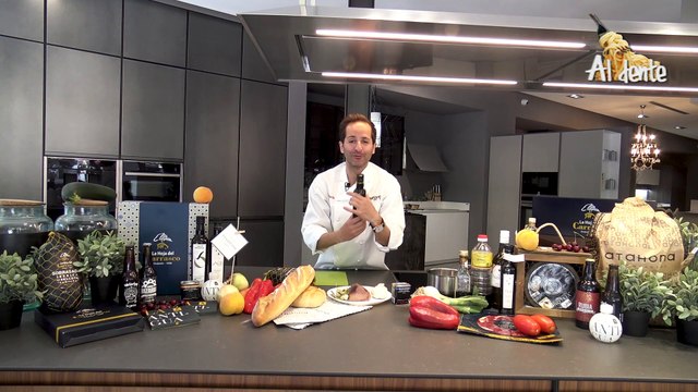 MI PULPITO A LA GALLEGA BONITO CON ESCABECHE DE SOBRASADA IBERICA