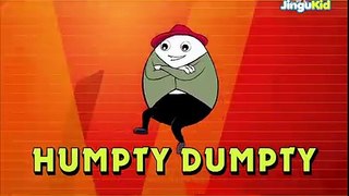 Humpty Dumpty Sat On A Wall Animation Song | Nursery Rhyme With Lyrics For Children Englis