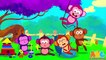 Five Little Monkeys Jumping On The Bed | Nursery Rhymes | Kids Songs | All Babies Channel