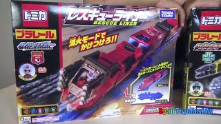 Takara Tomy Toy Trains for Kids Japanese Tomica Rescue Liner
