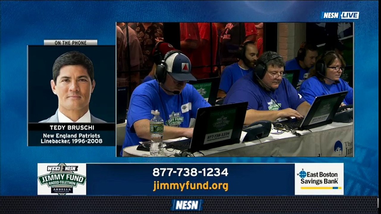 Jimmy Fund: Tedy Bruschi
