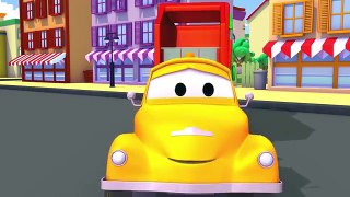 Tom The Tow Truck and the Garbage truck in Car City | Trucks cartoon for kids