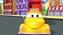 Tom The Tow Truck and the Garbage truck in Car City | Trucks cartoon for kids