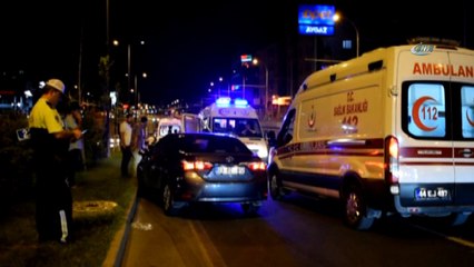 Bakan Konvoyunda kaza: 4 polis yaralı